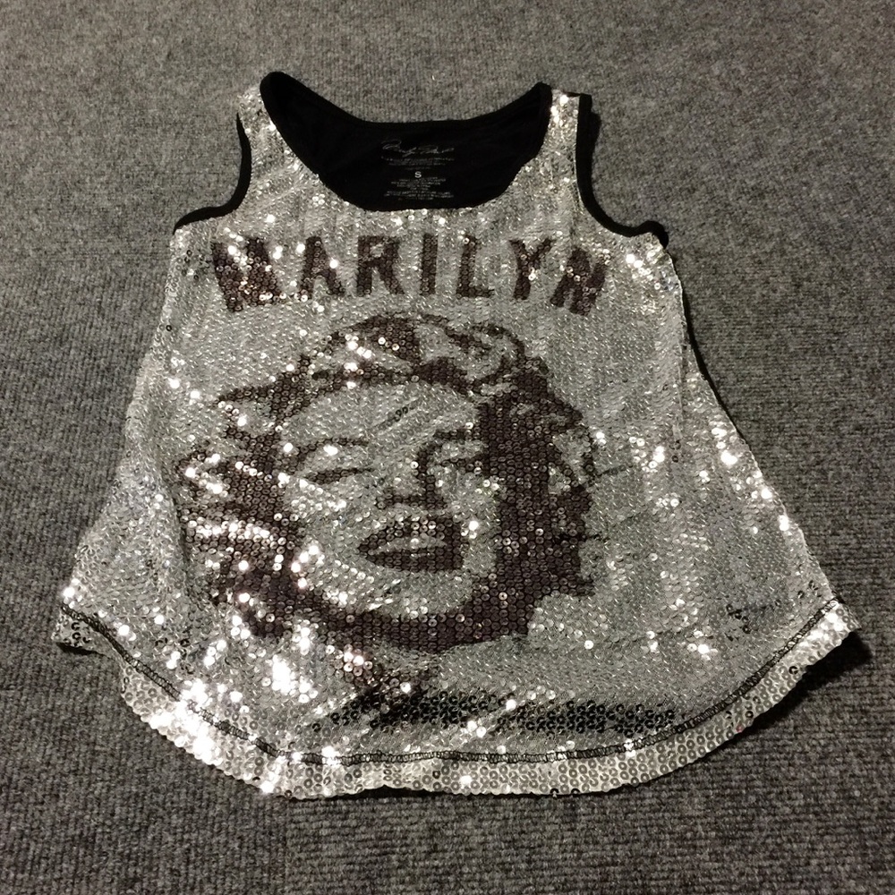 Marilyn Monroe Sequin Tank | Marilyn Monroe